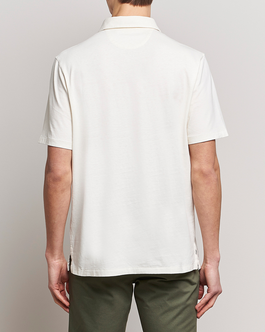 Herren | Poloshirts | Polo Ralph Lauren | Cotton/Linen Polo Antique Cream