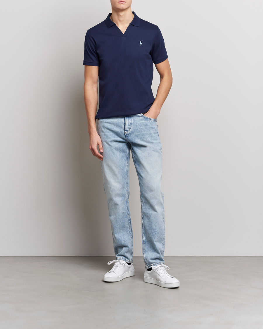 Herren | Poloshirts | Polo Ralph Lauren | Pima Cotton Polo Refined Navy