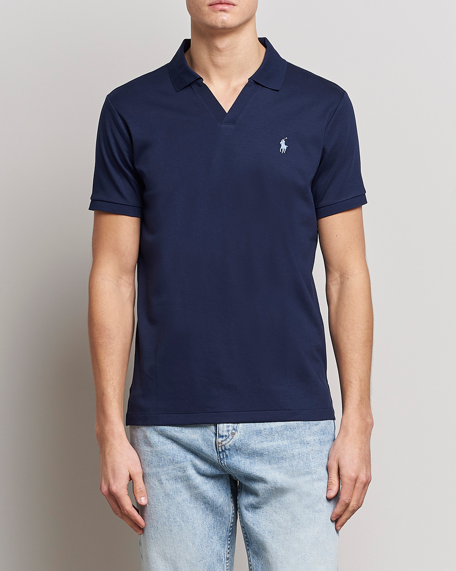 Herren | Poloshirts | Polo Ralph Lauren | Pima Cotton Polo Refined Navy