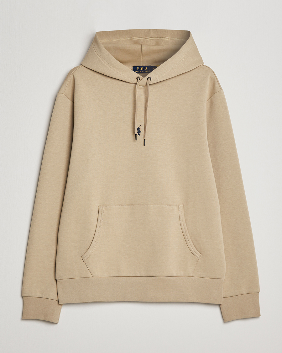 Herren | Pullover | Polo Ralph Lauren | Double Knit Center Logo Hoodie Classic Khaki