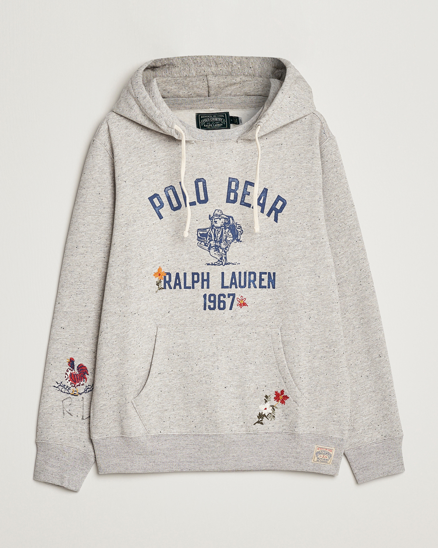 Herren | Pullover | Polo Ralph Lauren | Vintage Fleece Polo Bear Hoodie Brooklyn Heather