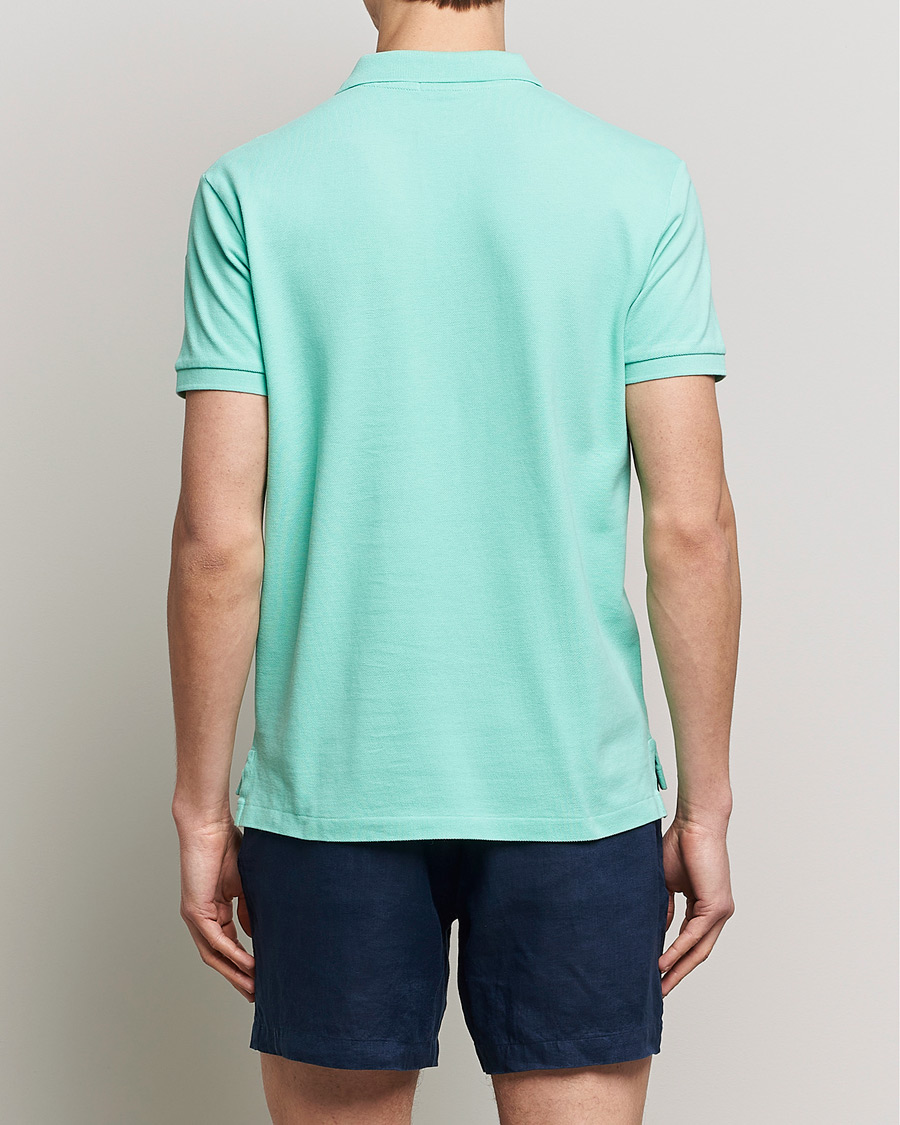 Herren | Poloshirts | Polo Ralph Lauren | Custom Slim Fit Polo Aqua Verde