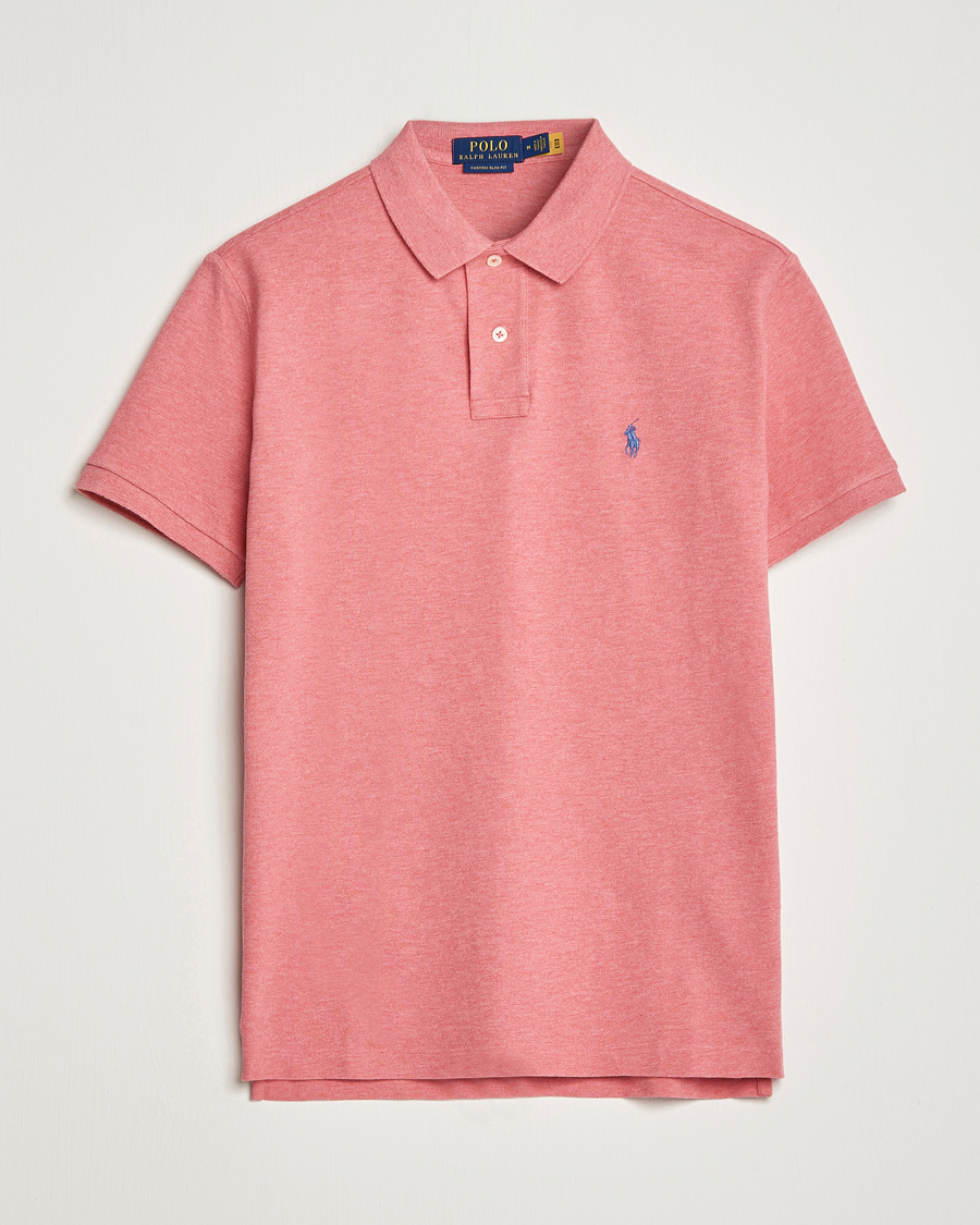 Herren | Poloshirts | Polo Ralph Lauren | Custom Slim Fit Polo Highland Rose Heather