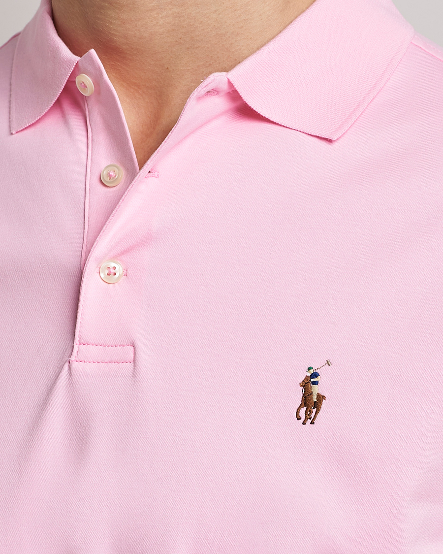 Herren | Poloshirts | Polo Ralph Lauren | Luxury Pima Cotton Polo Carmel Pink