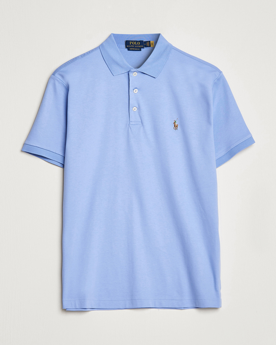 Herren | Poloshirts | Polo Ralph Lauren | Luxury Pima Cotton Polo Lafayette Blue