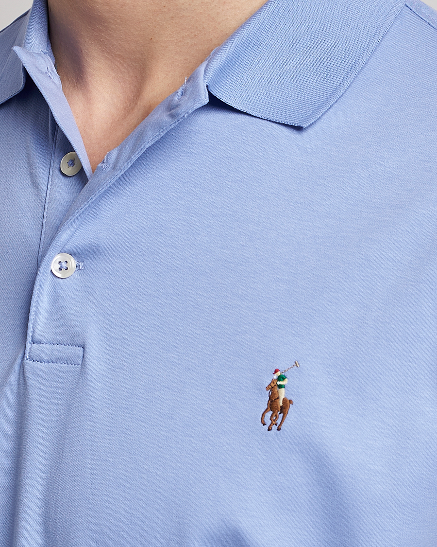 Herren | Poloshirts | Polo Ralph Lauren | Luxury Pima Cotton Polo Lafayette Blue