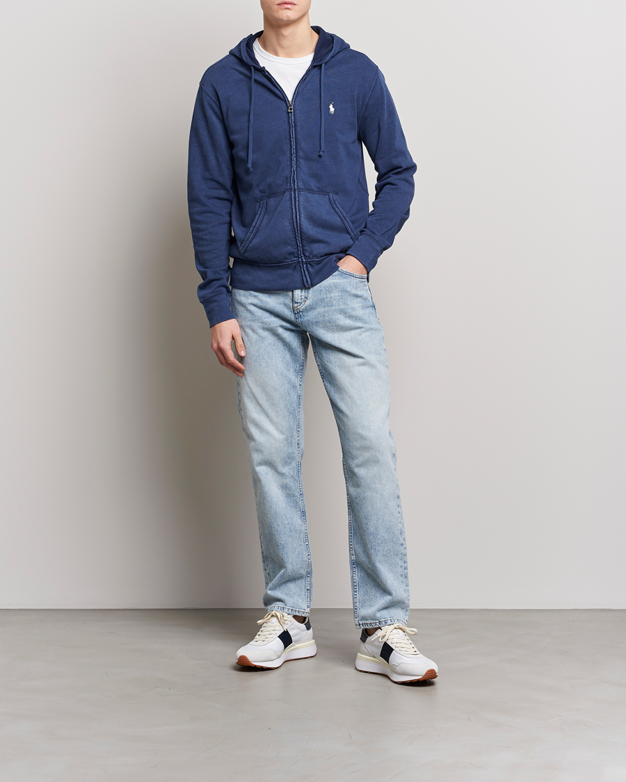 Herren | Pullover | Polo Ralph Lauren | Spa Terry Full Zip Hoodie Newport Navy