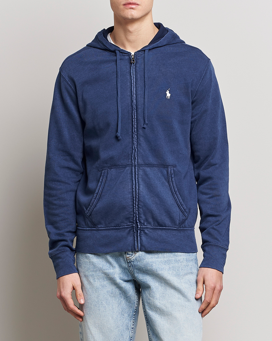 Herren | Pullover | Polo Ralph Lauren | Spa Terry Full Zip Hoodie Newport Navy