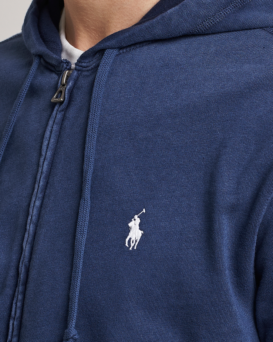 Herren | Pullover | Polo Ralph Lauren | Spa Terry Full Zip Hoodie Newport Navy