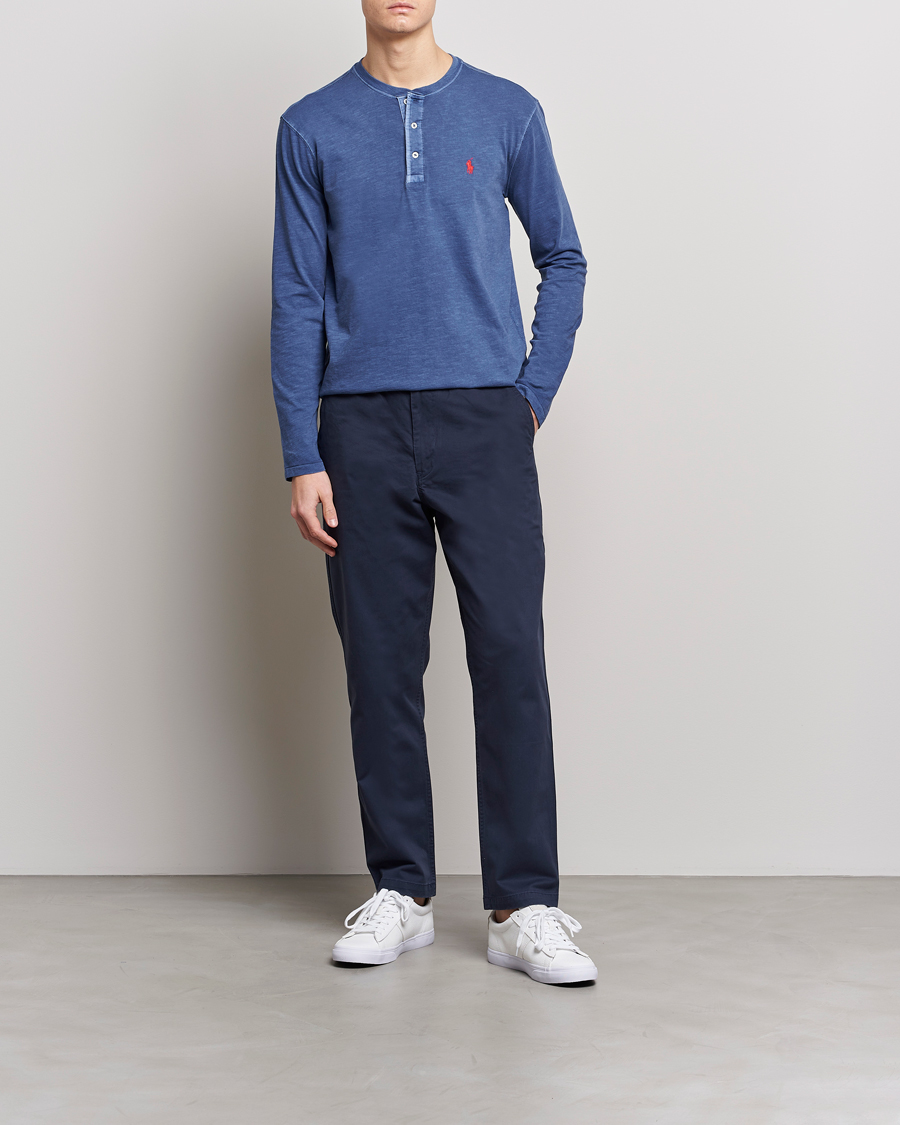 Herren | Pullover | Polo Ralph Lauren | Slub Jersey Henley Old Royal