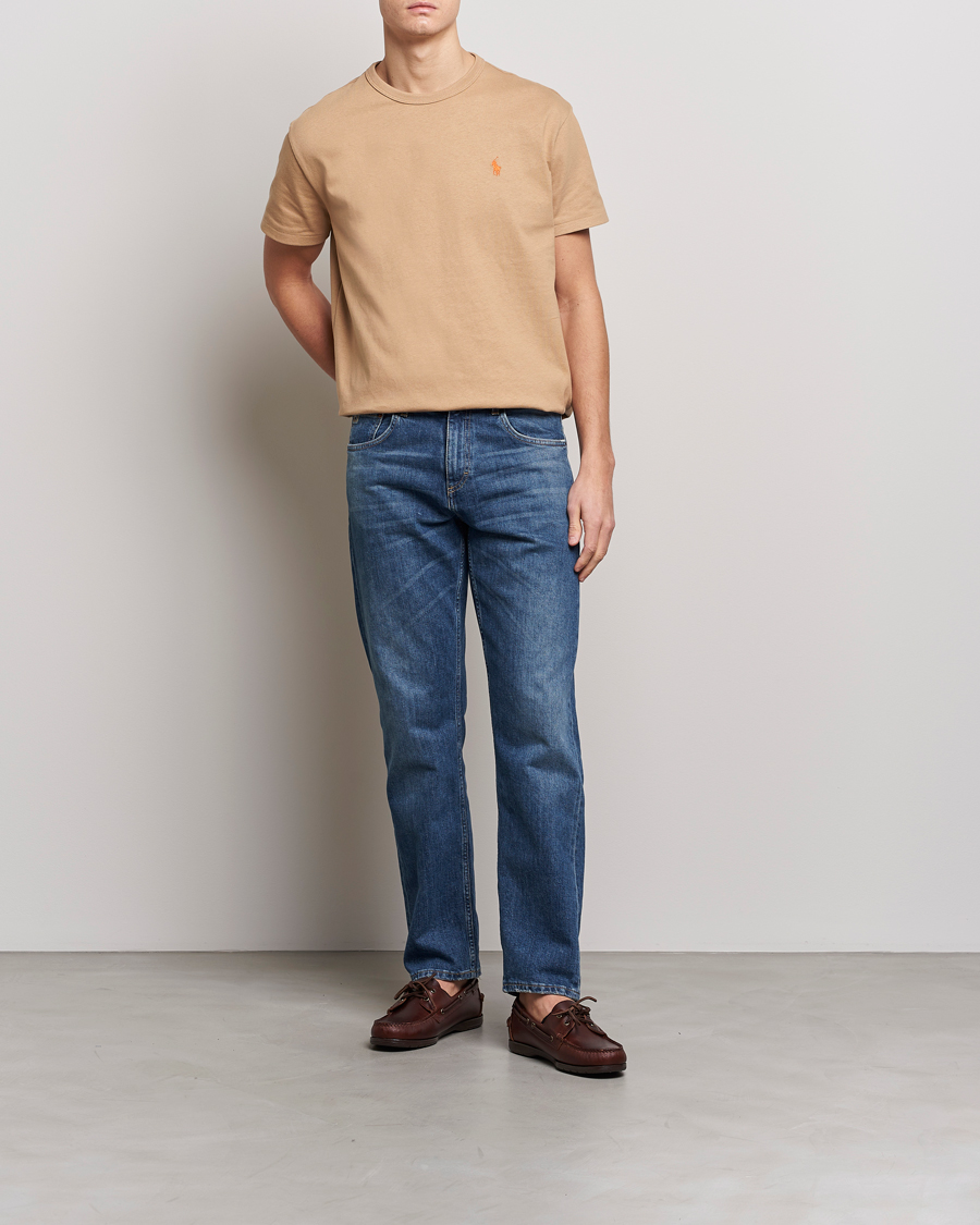 Herren | T-Shirts | Polo Ralph Lauren | Heavyweight T-Shirt Classic Camel