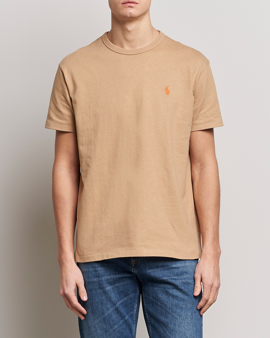 Herren | T-Shirts | Polo Ralph Lauren | Heavyweight T-Shirt Classic Camel