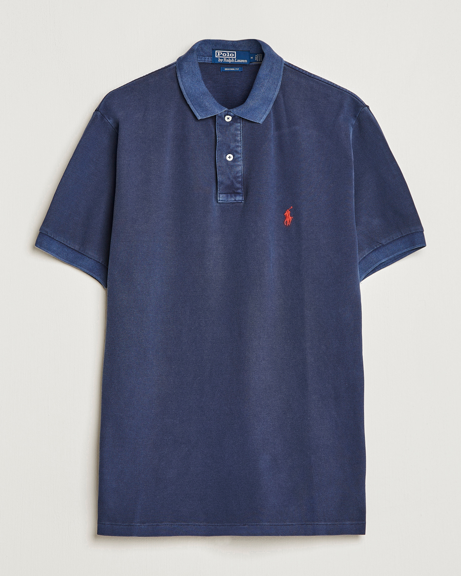 Herren | Poloshirts | Polo Ralph Lauren | Heritage Mesh Polo Newport Navy