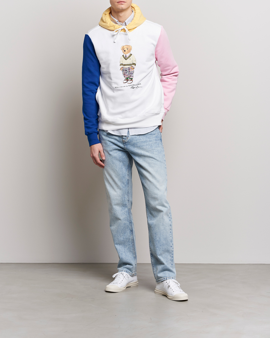 Herren | Pullover | Polo Ralph Lauren | Printed Heritage Bear Hoodie Multi