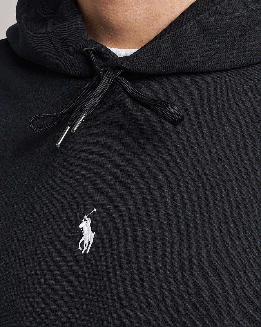 Herren | Pullover | Polo Ralph Lauren | Double Knit Center Logo Hoodie Black