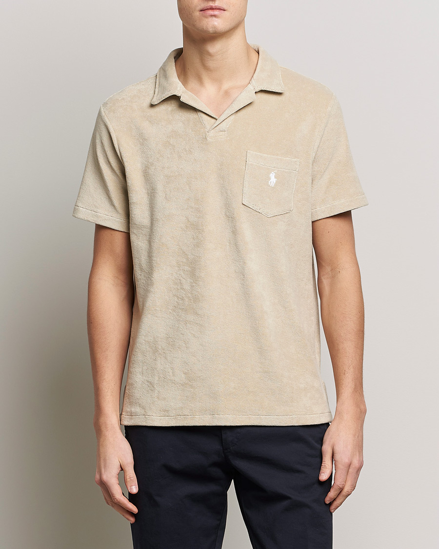 Herren | Poloshirts | Polo Ralph Lauren | Cotton Terry Polo Spring Beige