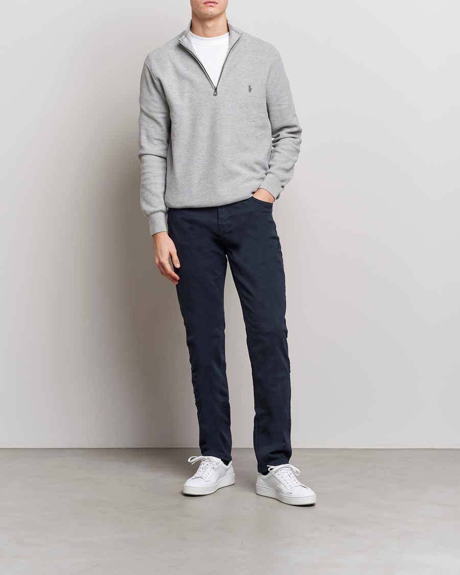 Herren | Pullover | Polo Ralph Lauren | Textured Half-Zip Andover Heather