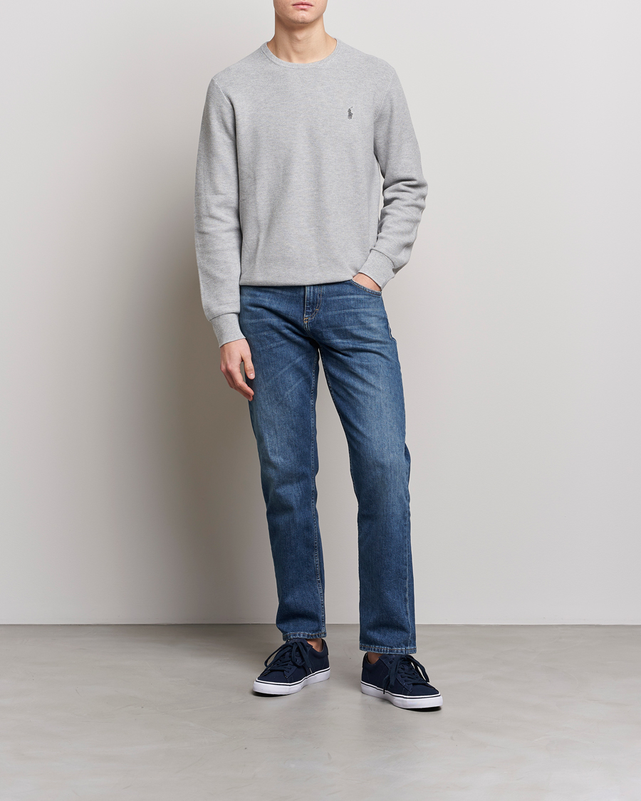Herren | Pullover | Polo Ralph Lauren | Textured Crew Neck Sweater Andover Heather