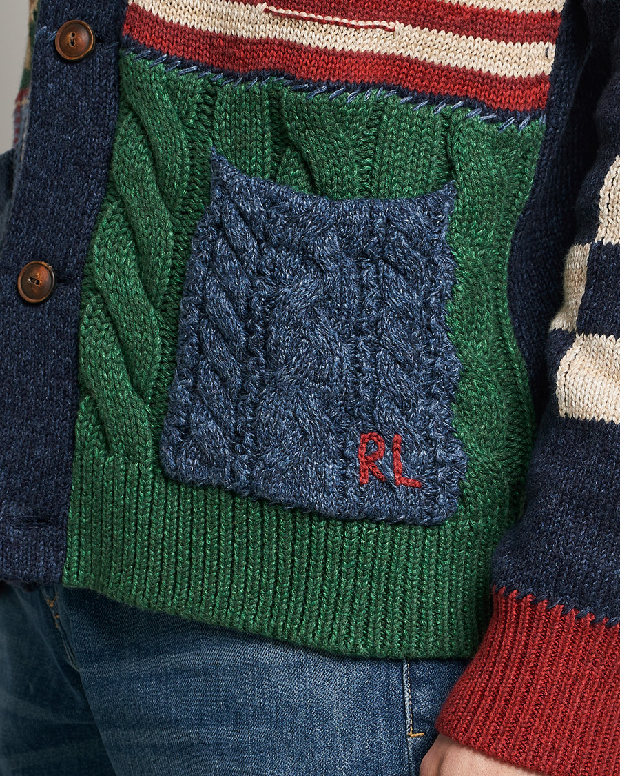 Herren | Pullover | Polo Ralph Lauren | Cotton Blend Shawl Collar Cardigan Multi