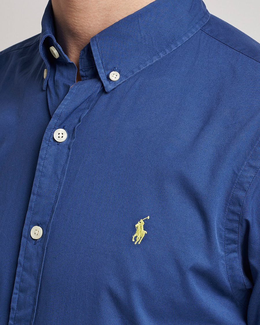 Herren | Hemden | Polo Ralph Lauren | Slim Fit Brushed Twill Shirt Royal Navy