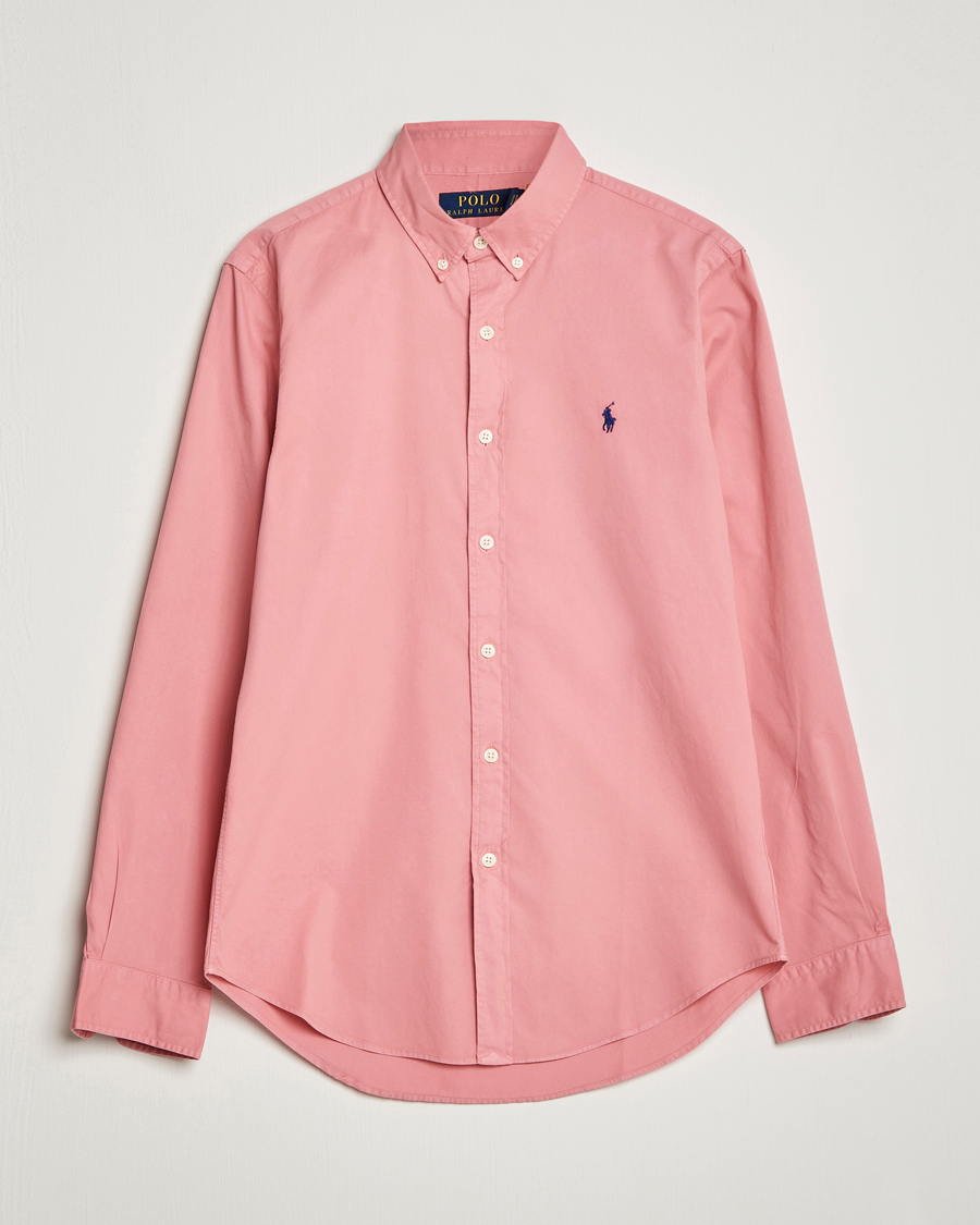 Herren | Hemden | Polo Ralph Lauren | Slim Fit Brushed Twill Shirt Desert Rose