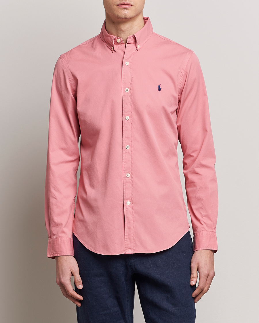 Herren | Hemden | Polo Ralph Lauren | Slim Fit Brushed Twill Shirt Desert Rose