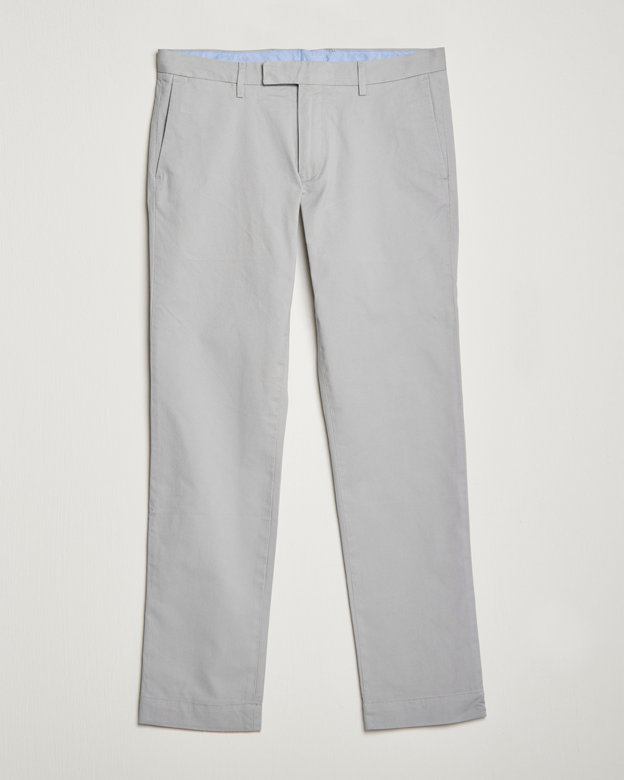 Herren | Hosen | Polo Ralph Lauren | Slim Fit Stretch Chinos Soft Grey