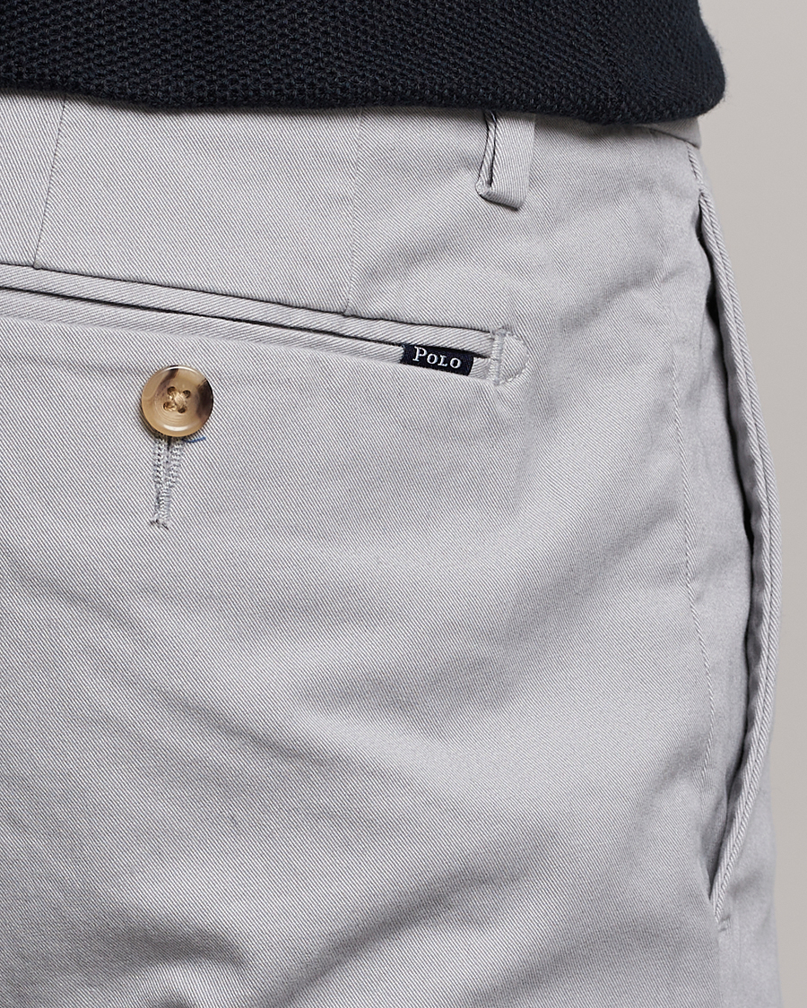 Herren | Hosen | Polo Ralph Lauren | Slim Fit Stretch Chinos Soft Grey