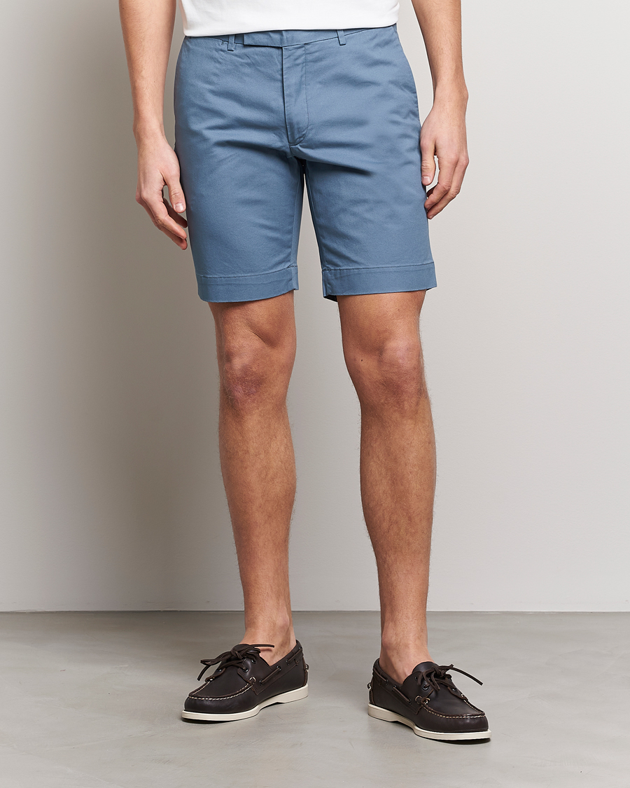 Herren | Shorts | Polo Ralph Lauren | Tailored Slim Fit Shorts Anchor Blue