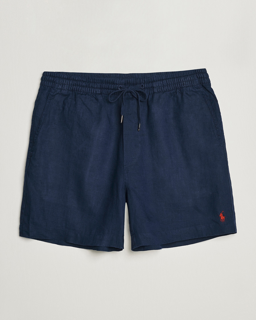 Herren | Shorts | Polo Ralph Lauren | Prepster Linen Drawstring Shorts Newport Navy