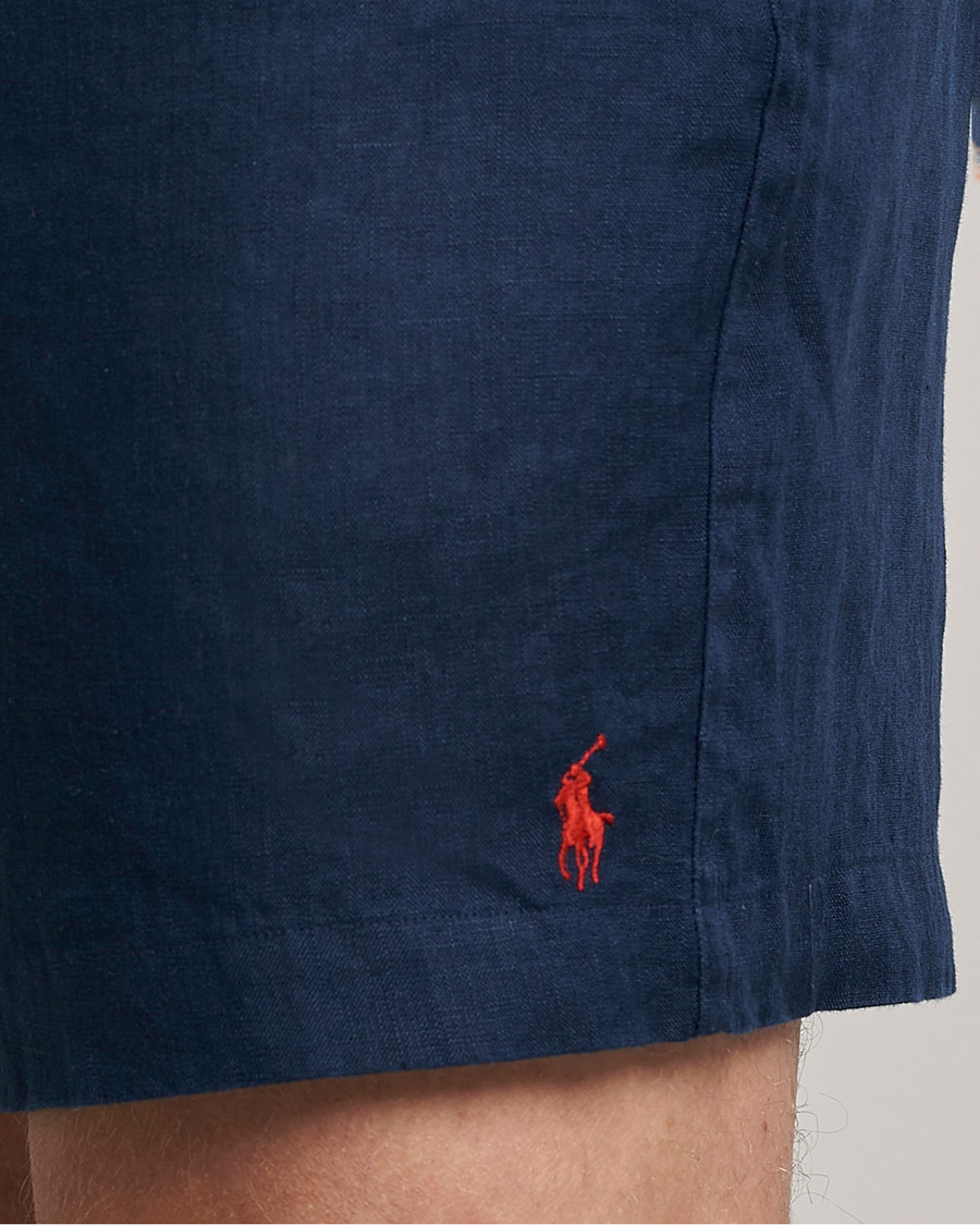 Herren | Shorts | Polo Ralph Lauren | Prepster Linen Drawstring Shorts Newport Navy