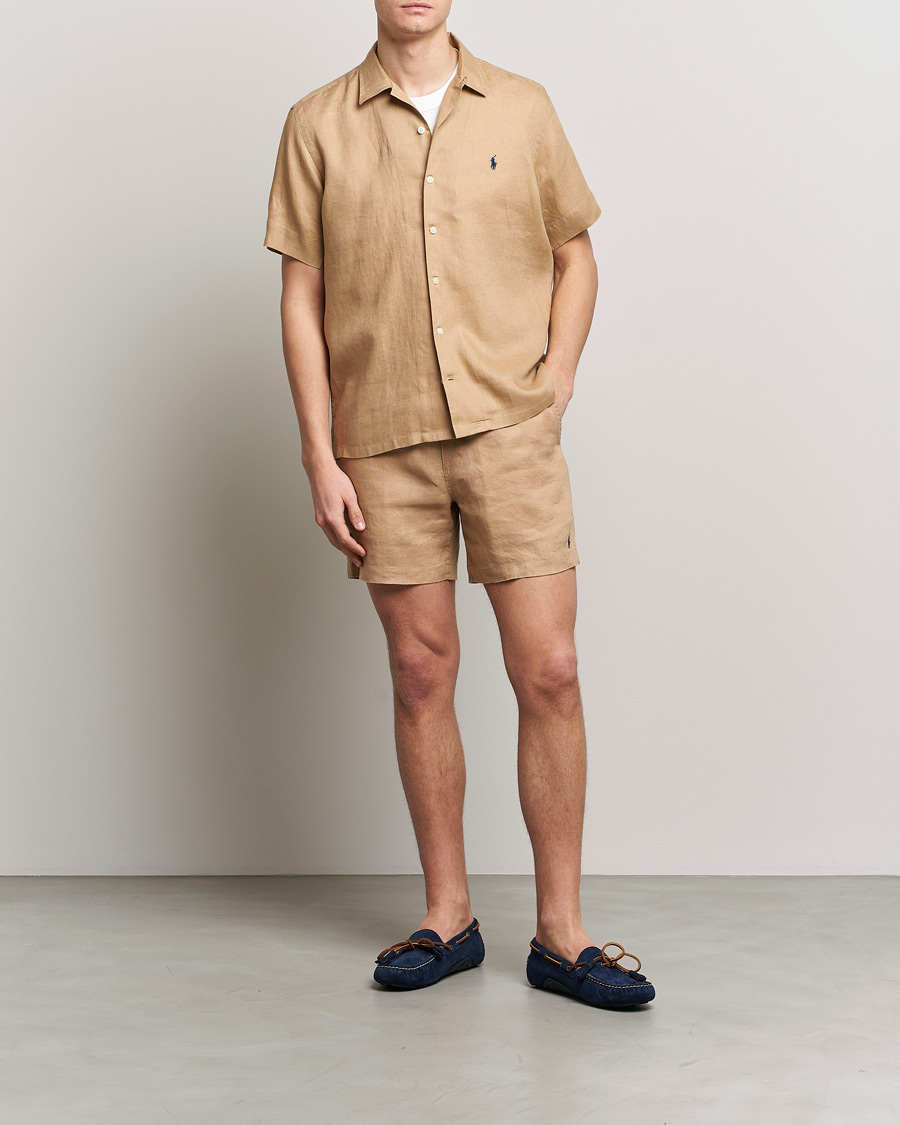 Herren | Shorts | Polo Ralph Lauren | Prepster Linen Drawstring Shorts Vintage Khaki