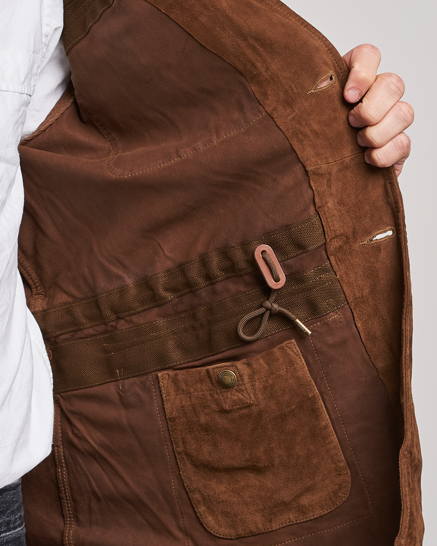 Herren | Jacken | Polo Ralph Lauren | Safari Suede Field Jacket Smith Brown