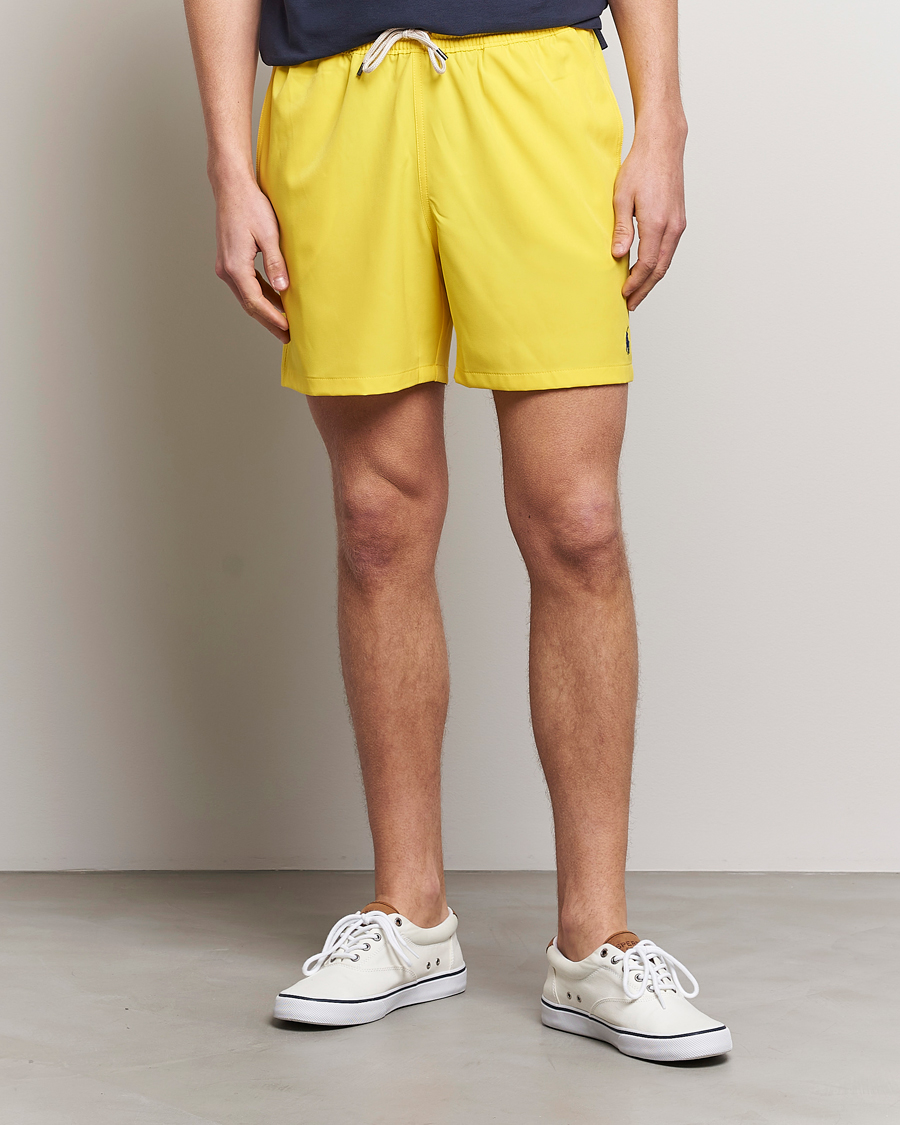 Herren | Badehosen | Polo Ralph Lauren | Recyceled Traveler Boxer Swimshorts Lemon Crush
