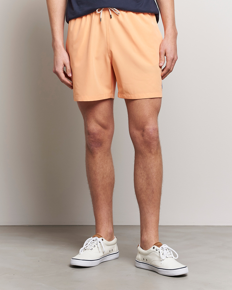 Herren | Badehosen | Polo Ralph Lauren | Recyceled Traveler Boxer Swimshorts Fair Orange