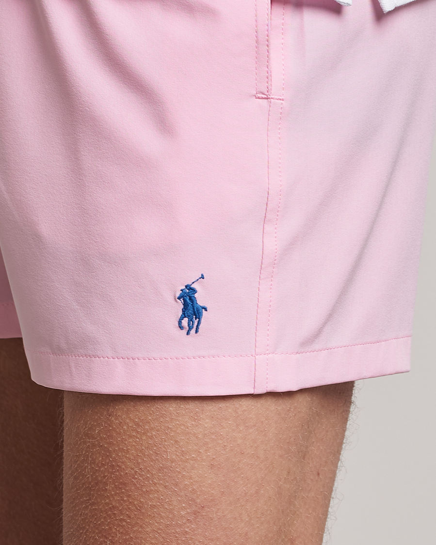 Herren | Badehosen | Polo Ralph Lauren | Recycled Slim Traveler Swimshorts Carmel Pink