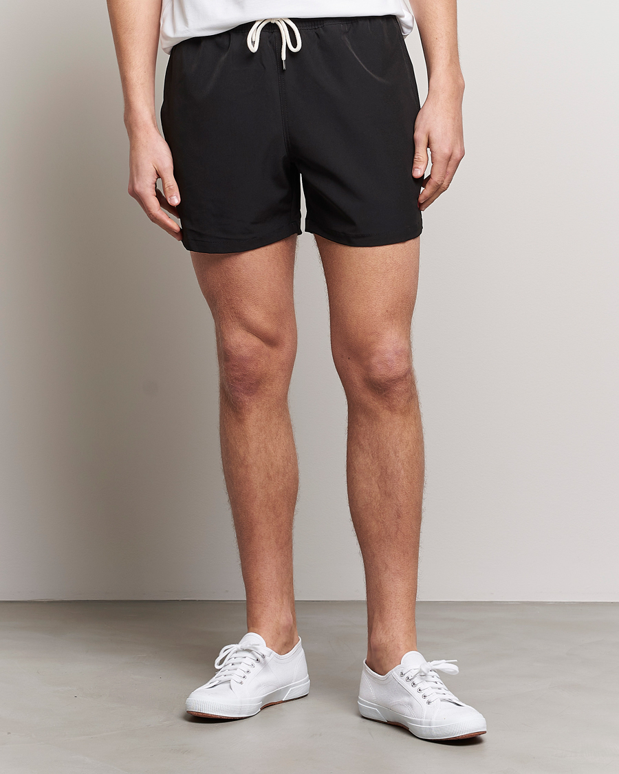 Herren | Badehosen | Polo Ralph Lauren | Recycled Slim Traveler Swimshorts Black
