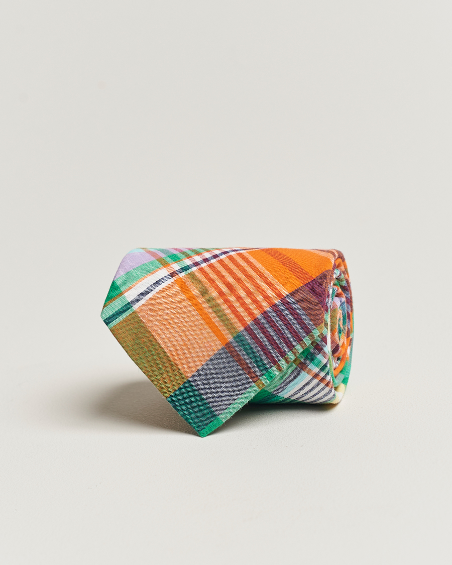 Herren | Polo Ralph Lauren Preppy Madras Checked Tie Multi | Polo Ralph Lauren | Preppy Madras Checked Tie Multi