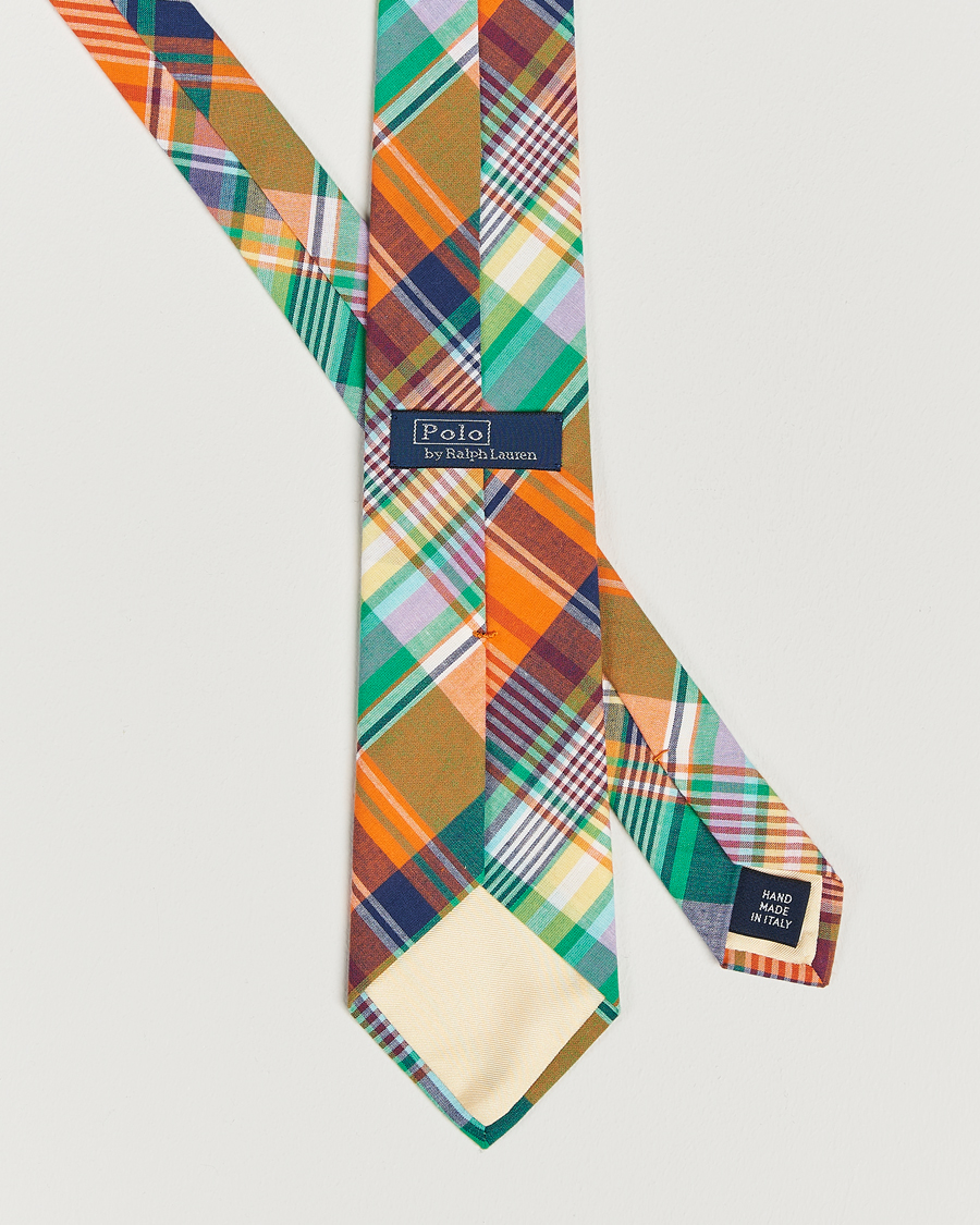 Herren | Polo Ralph Lauren Preppy Madras Checked Tie Multi | Polo Ralph Lauren | Preppy Madras Checked Tie Multi