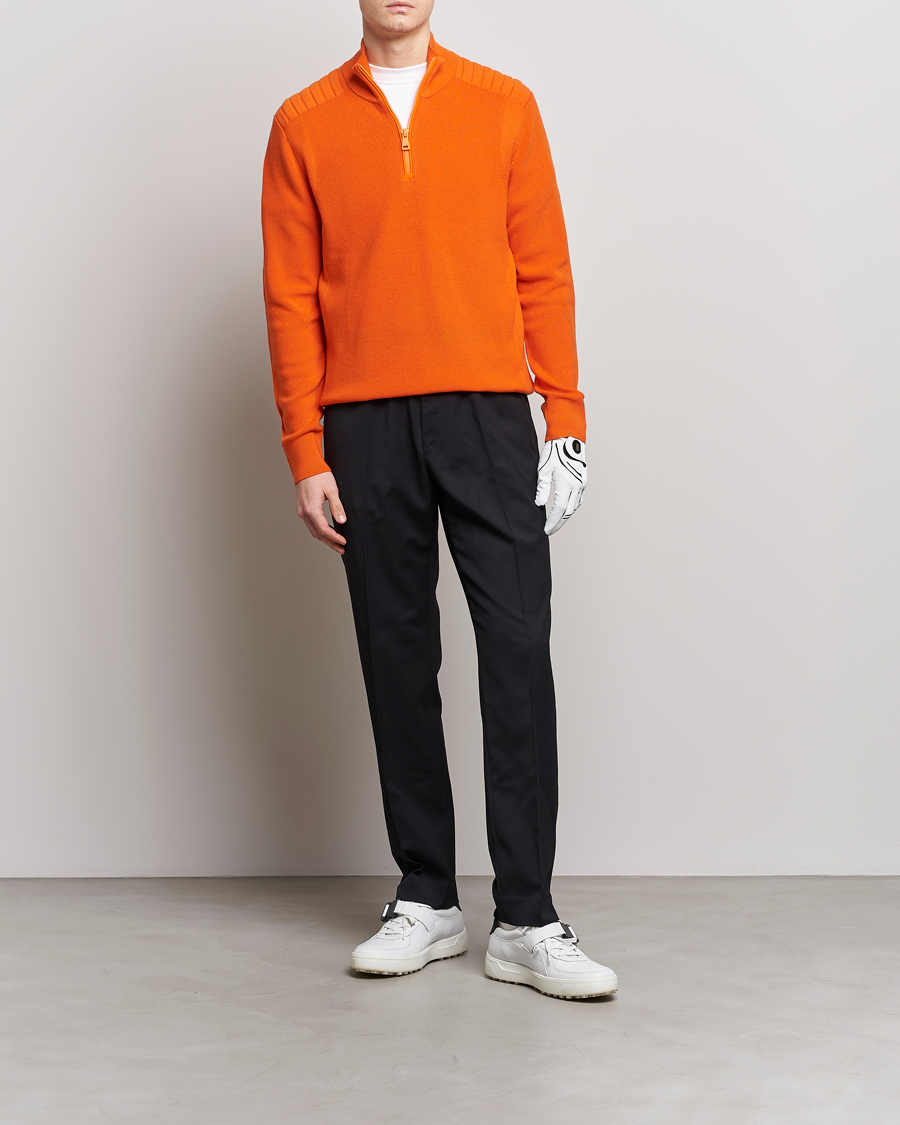 Herren | Pullover | RLX Ralph Lauren | Merino Half-Zip Sweater Sailing Orange