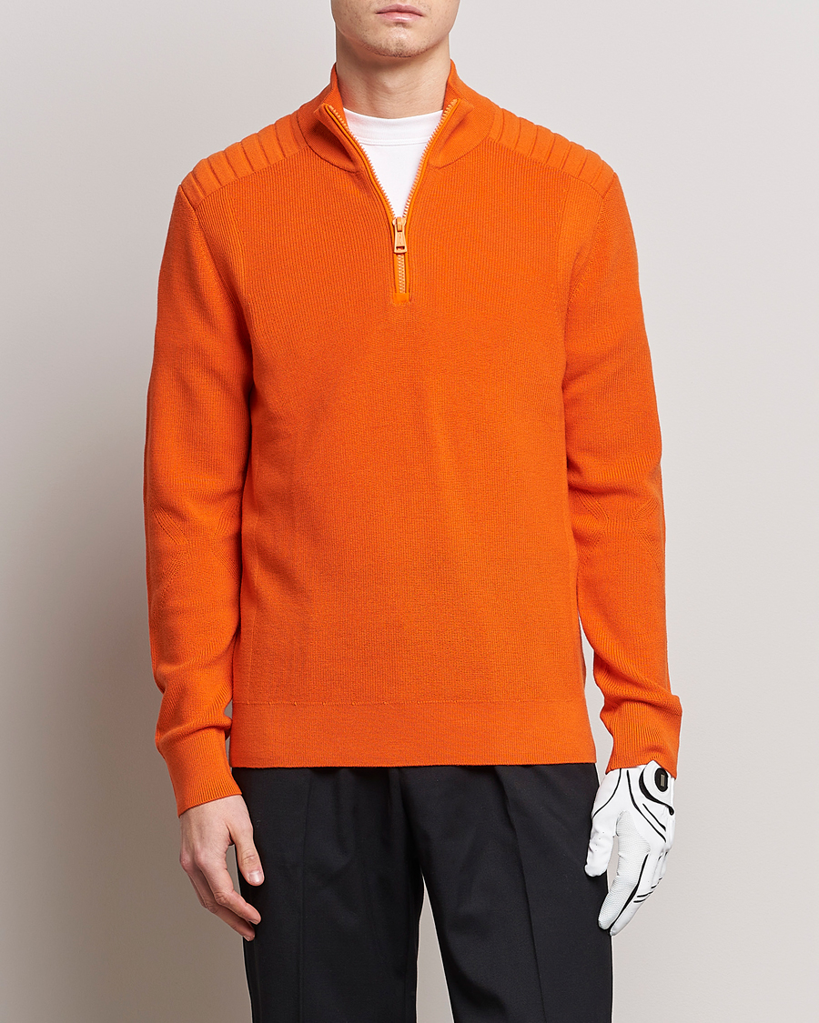 Herren | Pullover | RLX Ralph Lauren | Merino Half-Zip Sweater Sailing Orange