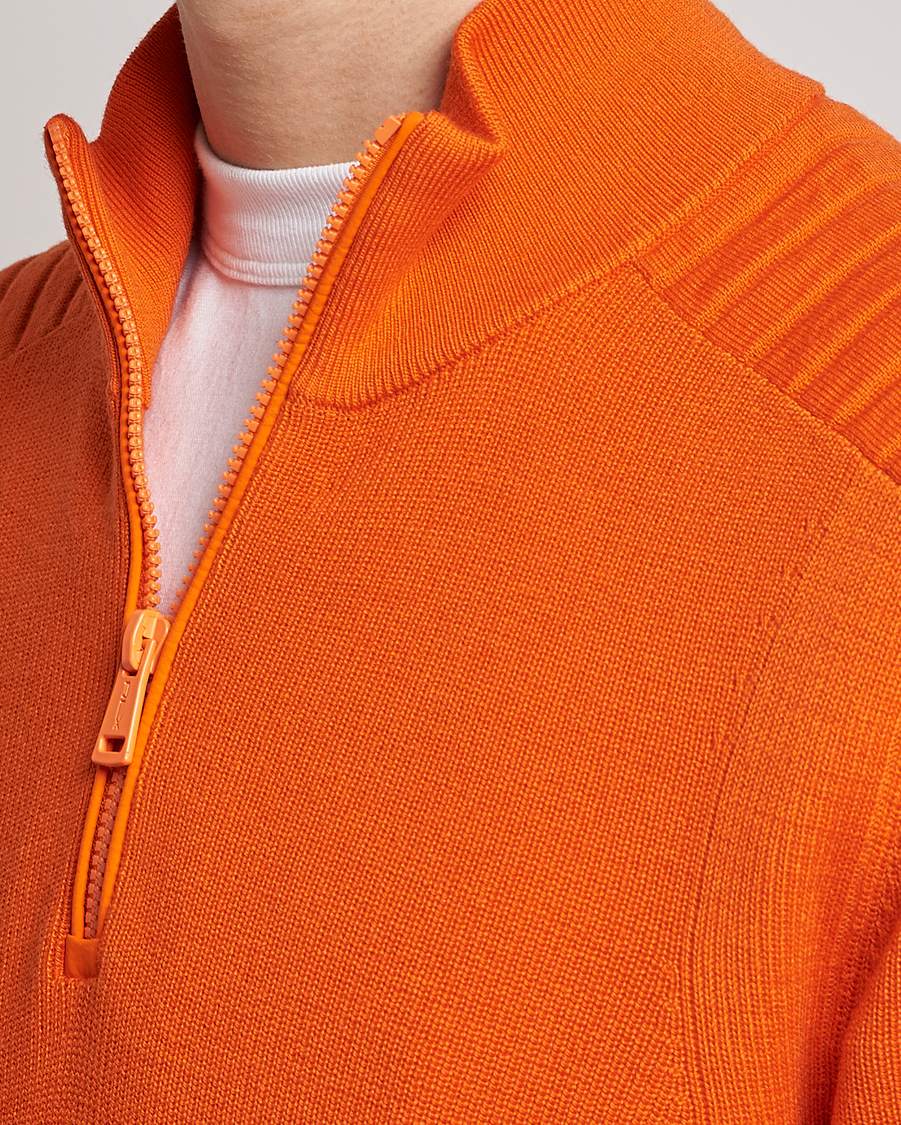 Herren | Pullover | RLX Ralph Lauren | Merino Half-Zip Sweater Sailing Orange