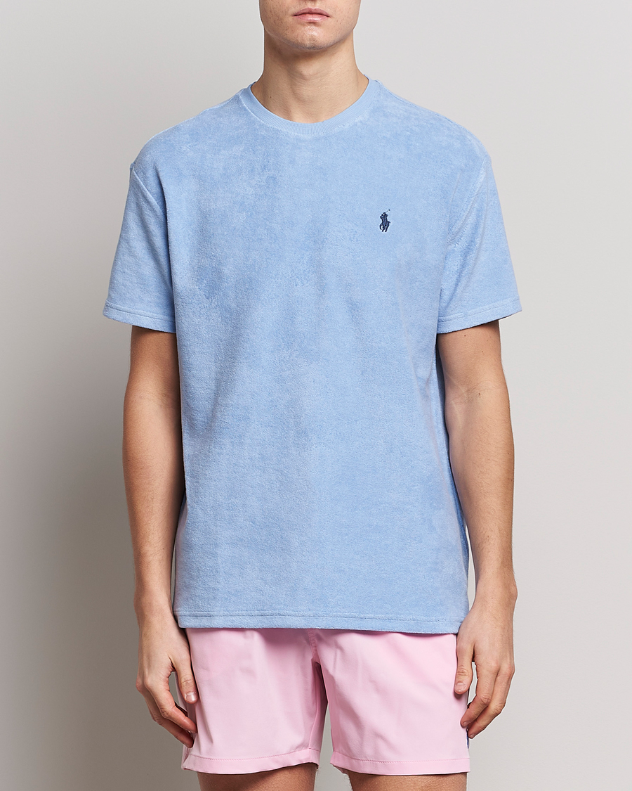 Herren | T-Shirts | Polo Ralph Lauren | Terry Cotton Tee Austin Blue