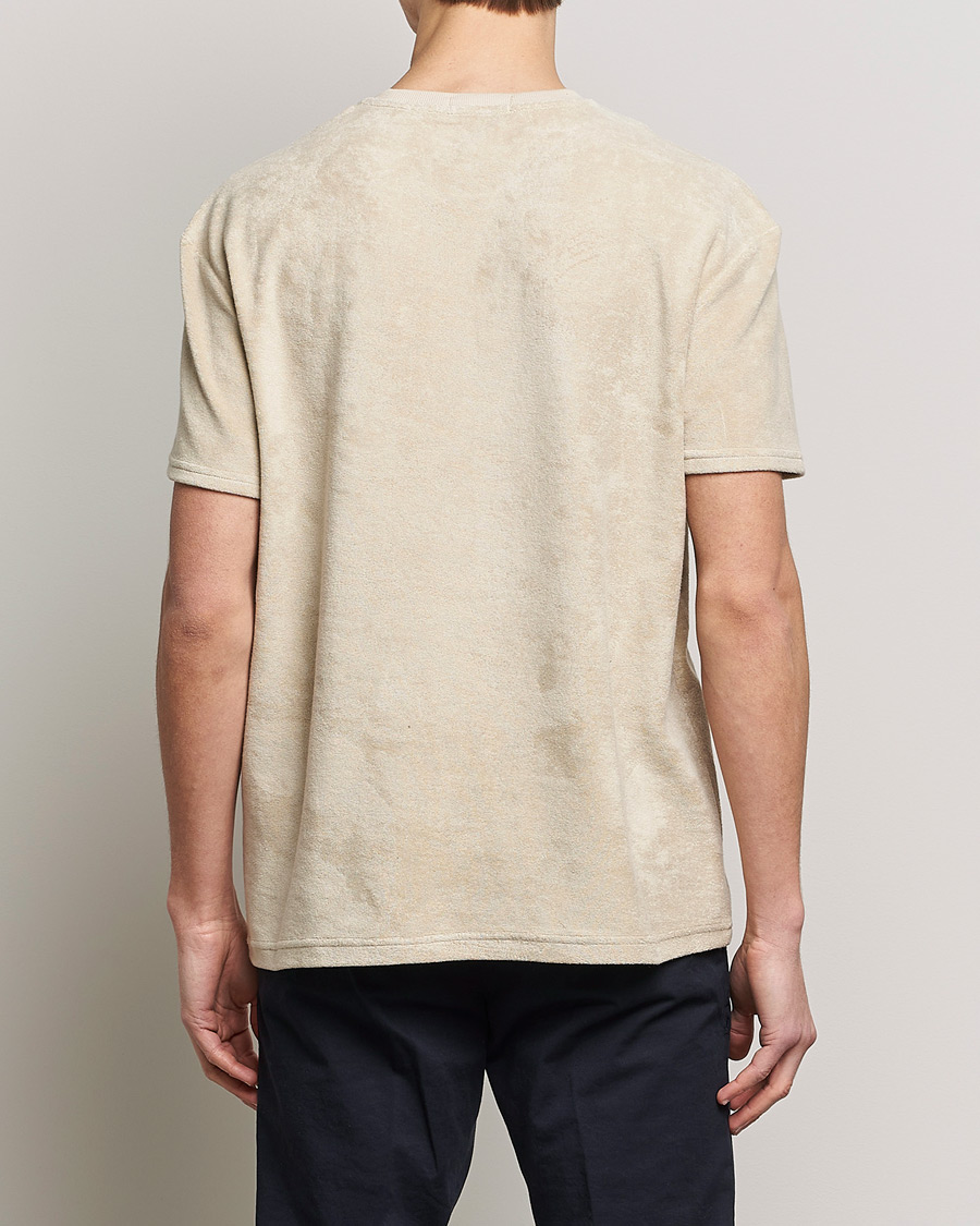 Herren | T-Shirts | Polo Ralph Lauren | Terry Cotton Tee Spring Beige