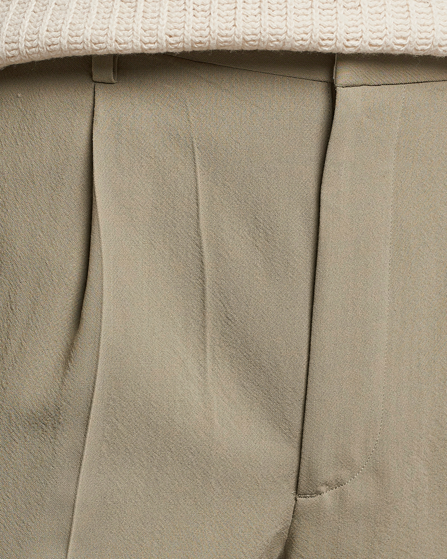 Herren | Hosen | Auralee | Viyella Wool Slacks Light Khaki