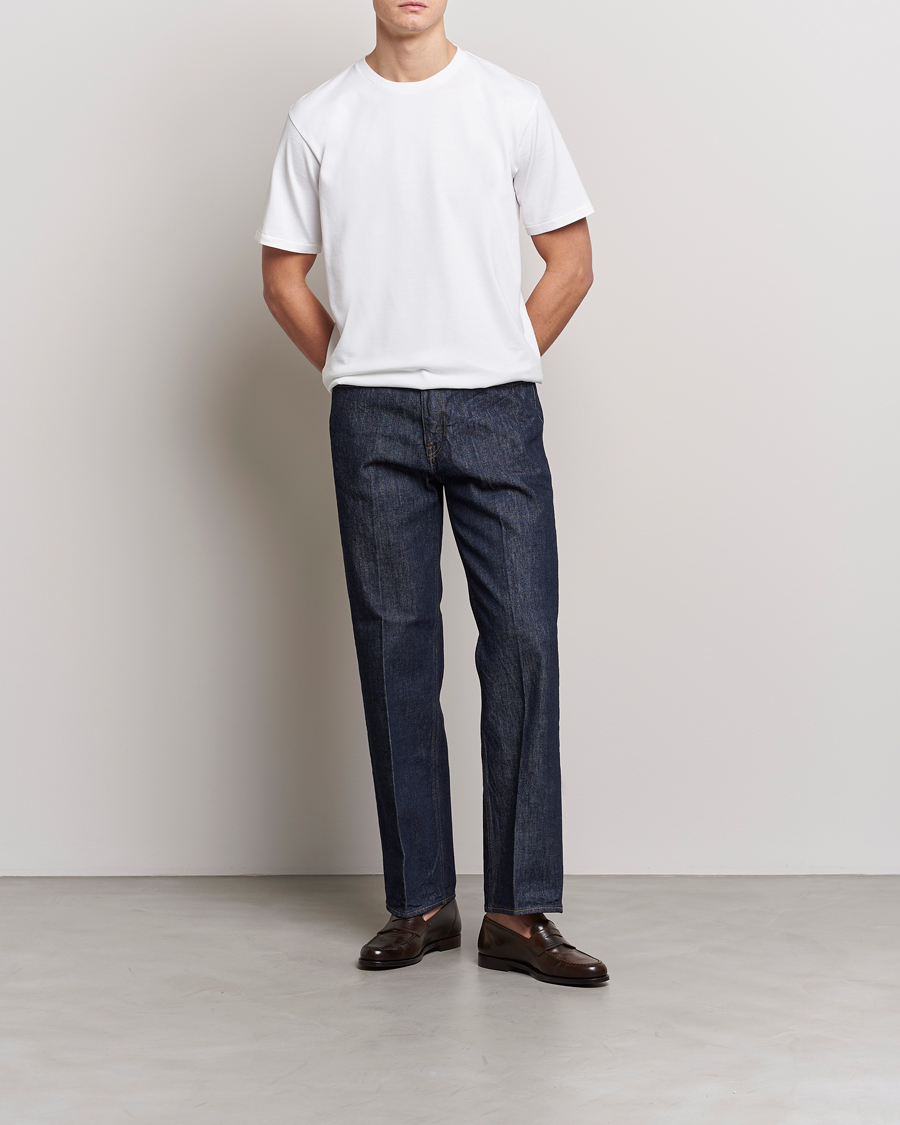 Herren | Jeans | Auralee | Regular Fit Denim Pants Dark Indigo