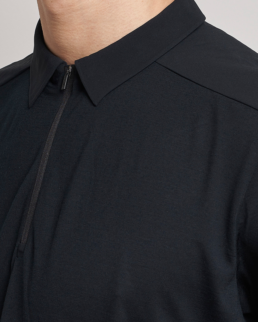 Herren | Poloshirts | Arc'teryx Veilance | Frame Short Sleeve Polo Shirt Black