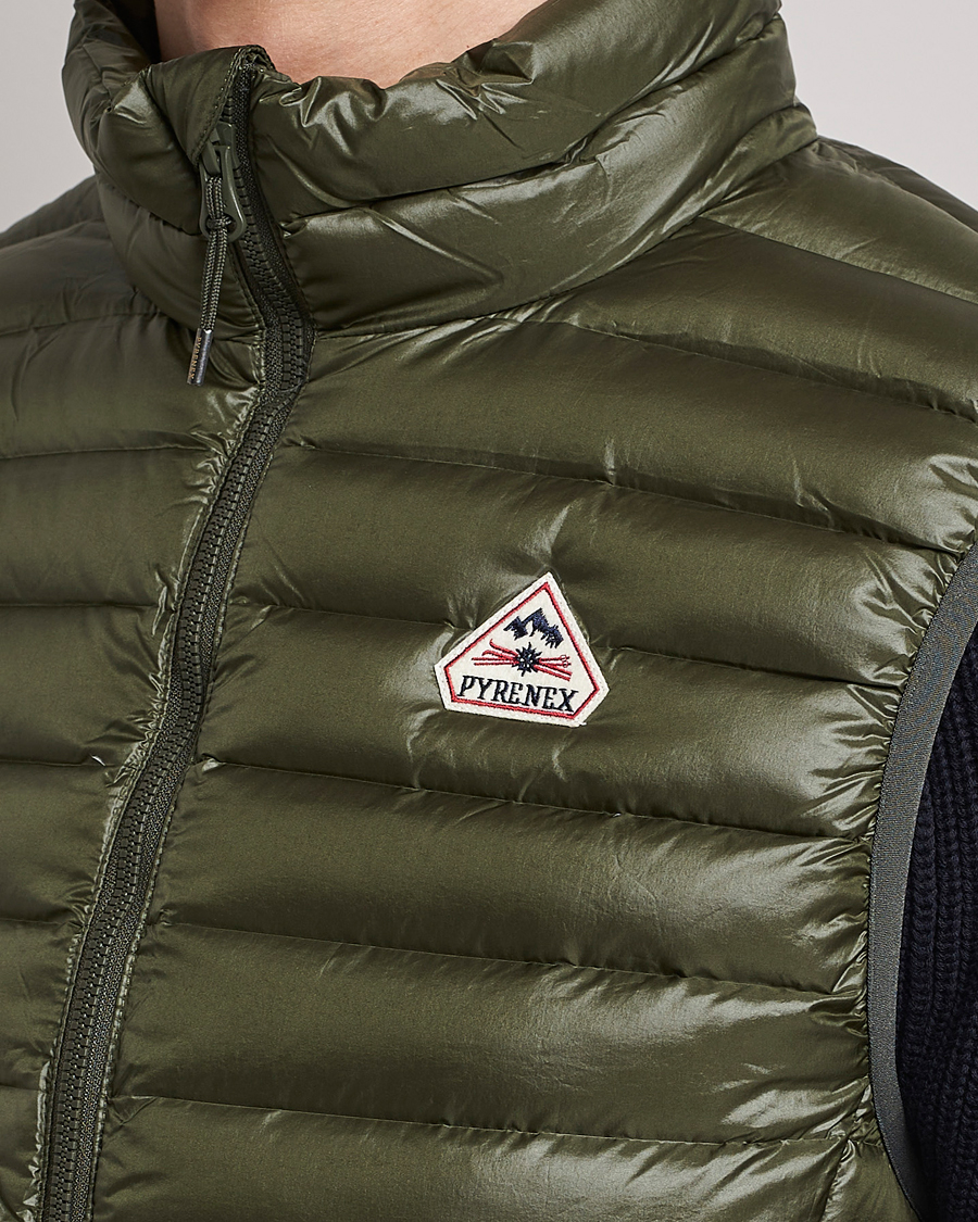 Herren | Jacken | Pyrenex | Bruce Down Padded Vest Deep Khaki