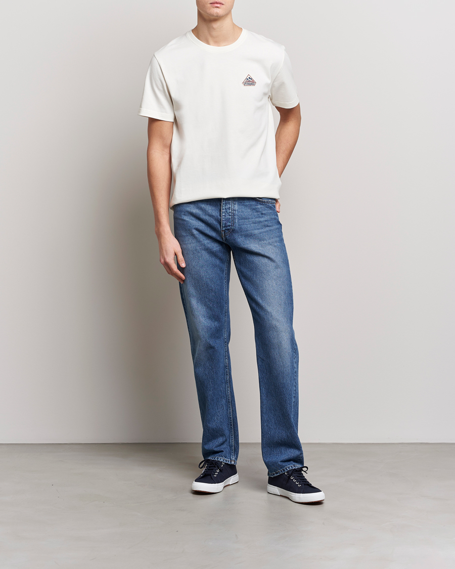 Herren | T-Shirts | Pyrenex | Echo Cotton Logo T-Shirt Milk