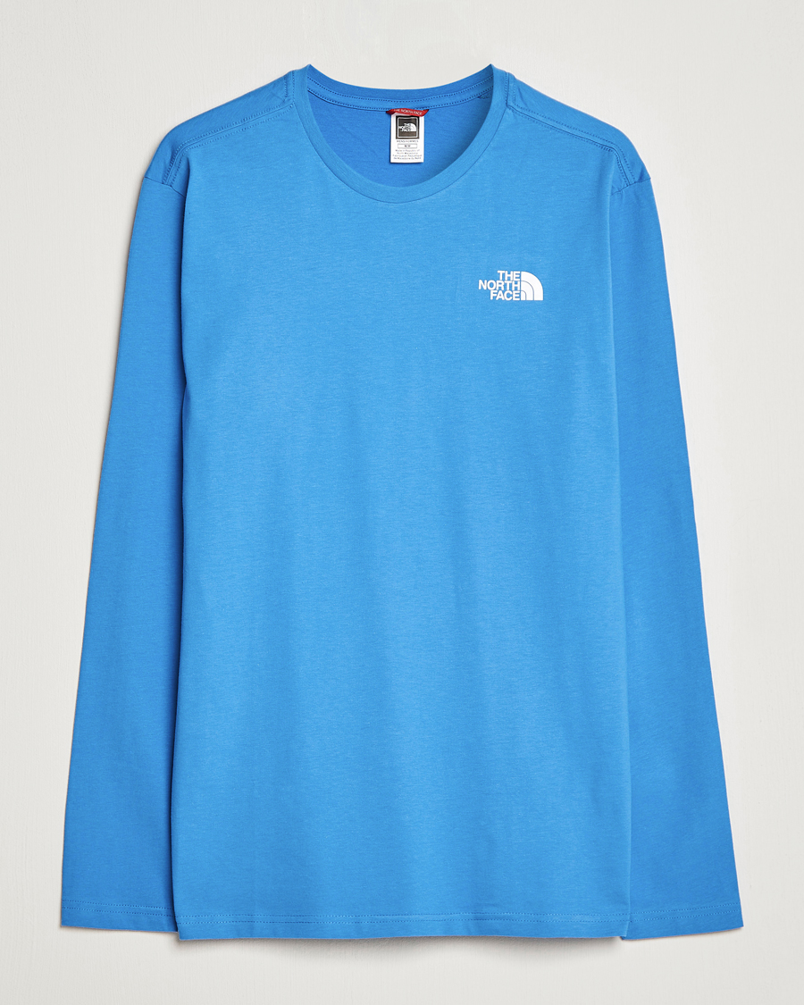 Herren | T-Shirts | The North Face | Long Sleeve Easy T-Shirt Super Sonic Blue